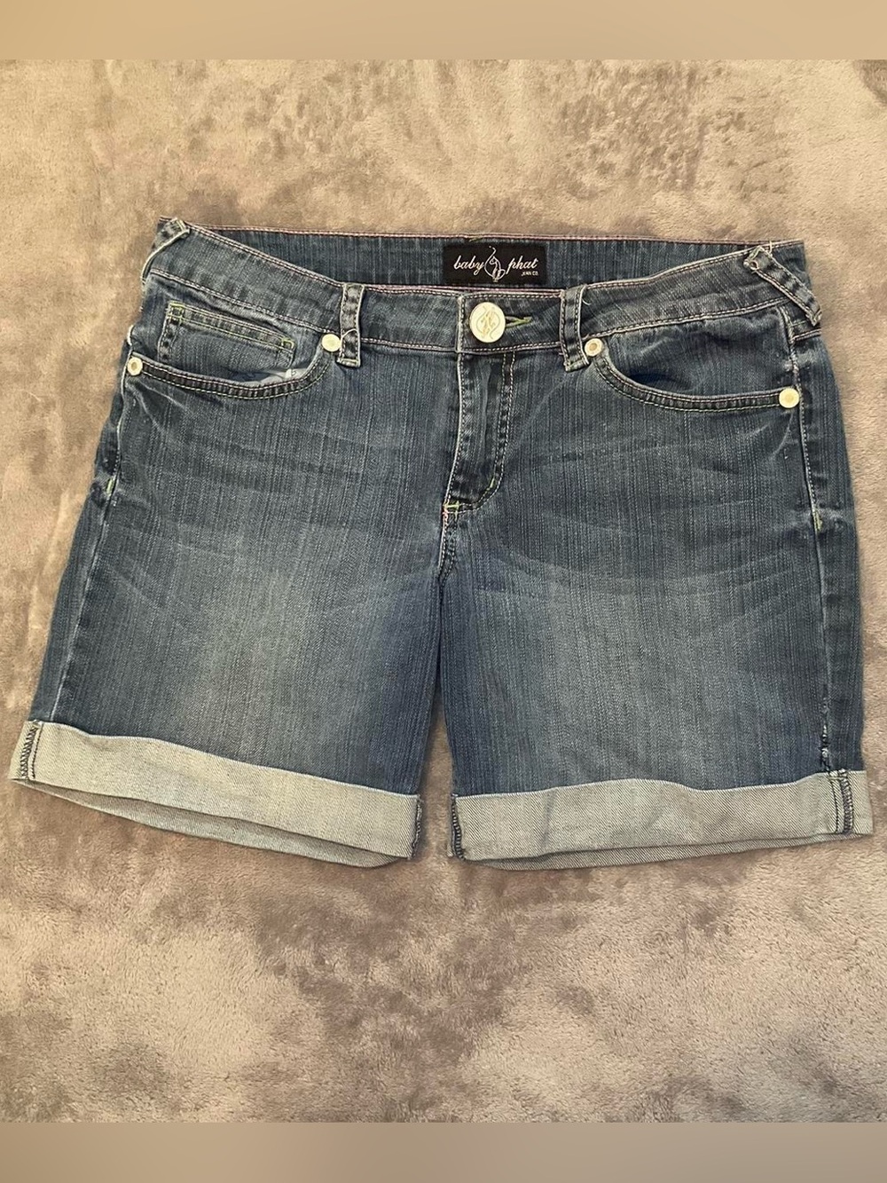 Vintage Y2K Baby phat denim Shorts